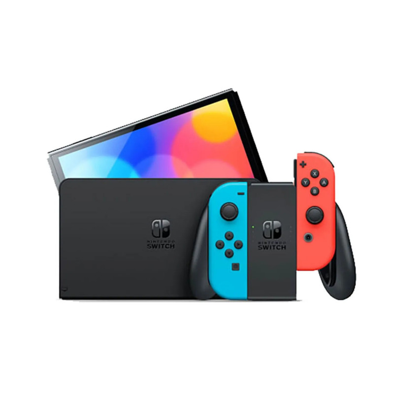 CONSOLA NINTENDO SWITCH OLED NEON 64 GB