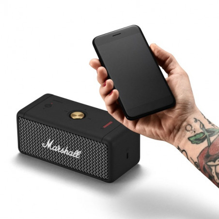 Parlante portatil bluetooth Marshall Emberton Negro Parlante portatil bluetooth Marshall Emberton Negro